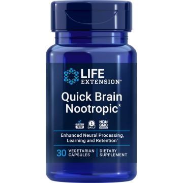 Life Extension Quick Brain Nootropic 30 capsules