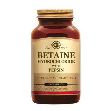 Solgar Betaine Hydrochloride with Pepsin