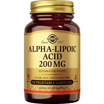 Solgar Alpha Lipoic Acid 200 mg