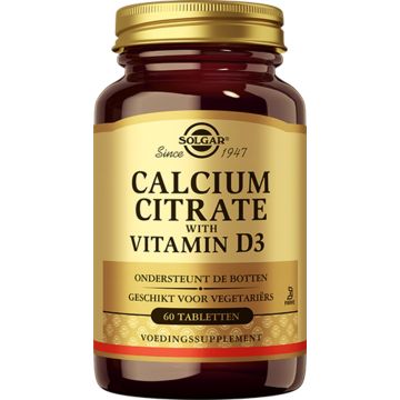 Solgar Calcium Citrate with Vitamin D-3