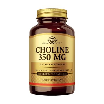 Solgar Choline 350 mg 100 capsules