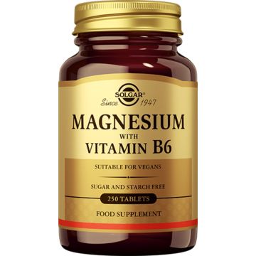 Solgar Magnesium with Vitamin B-6