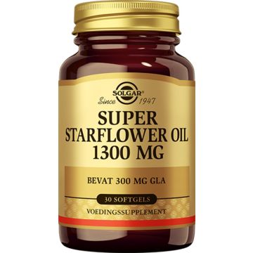 Solgar Super Starflower Oil 1300 mg (300 mg GLA)