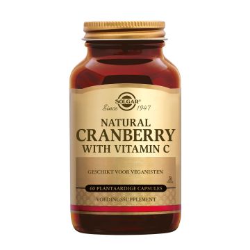 Solgar Cranberry with Vitamin C 60 capsules