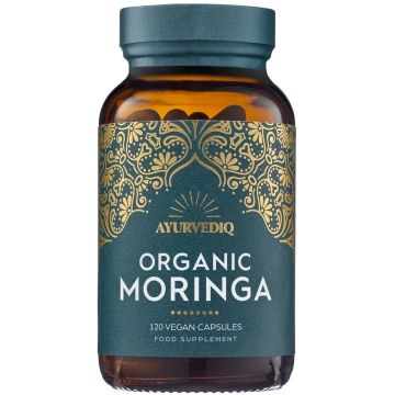 Ayurvediq Wellness Organic Moringa 120 capsules biologisch