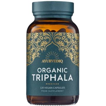 Ayurvediq Wellness Organic Triphala 120 capsules biologisch