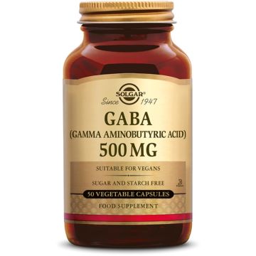 Solgar GABA 500 mg 50 capsules