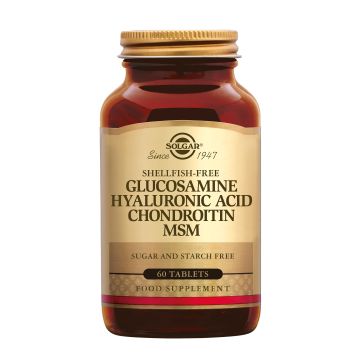 Solgar Glucosamine Hyaluronic Acid Chondroitin MSM