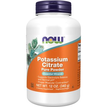 NOW Foods Potassium Citrate Powder 340 gram