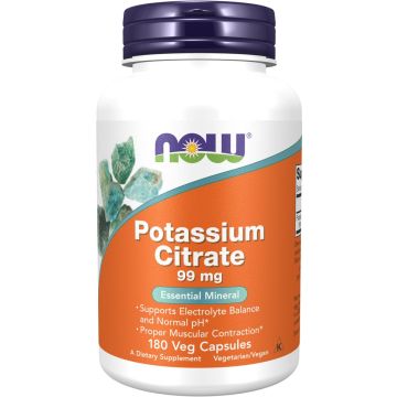 NOW Foods Potassium Citrate 99 mg 180 capsules
