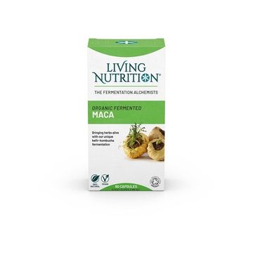 Living Nutrition Organic Fermented Maca 60 capsules biologisch