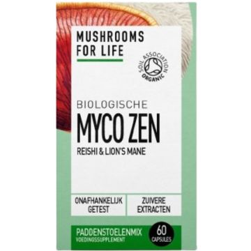 Mushrooms4Life MyCo-Zen Caps 60 capsules biologisch
