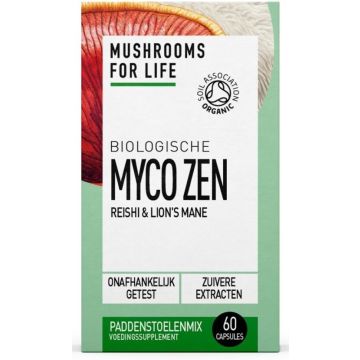 Mushrooms For Life MyCo-Zen Caps 60 capsules biologisch