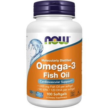NOW Foods Omega-3 100 softgels