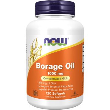 NOW Foods Borage Oil 1000 mg 120 softgels