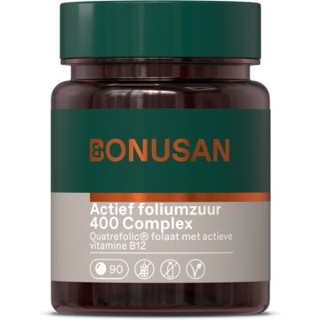 Bonusan Actief foliumzuur 400 Complex 90 tabletten