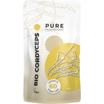 Pure Mushrooms Cordyceps Extract biologisch