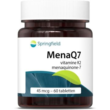 Springfield MenaQ7 K2 45 mcg 60 tabletten