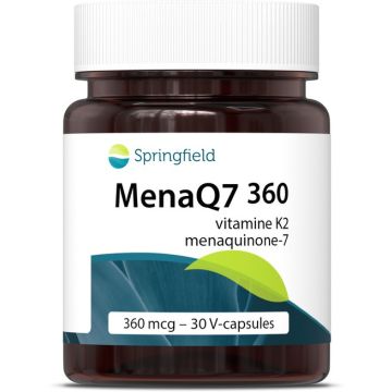 Springfield MenaQ7 360 vitamine K2 360 mcg 30 capsules