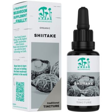 KAAPA Mushrooms Shiitake Paddenstoelen Extract Bio 30 ml biologisch