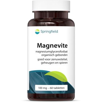 Springfield Magnevite magnesium glycerofosfaat 100 mg