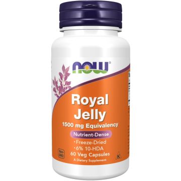 NOW Foods Royal Jelly 1500 mg 60 capsules