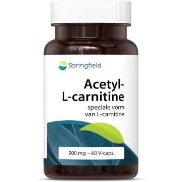 Springfield Acetyl-L-Carnitine 500mg 60 capsules