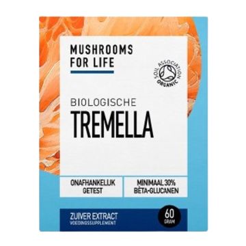 Mushrooms4Life Snow Fungus biologisch 60 gram biologisch