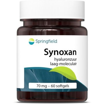 Springfield Synoxan hyaluronzuur lowmolec 70 mg 60 softgels