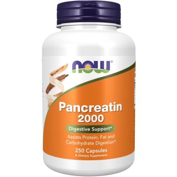 NOW Foods Pancreatin 2000 250 capsules