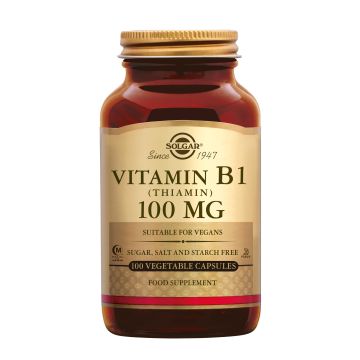 Solgar Vitamin B-1 100 mg 100 capsules