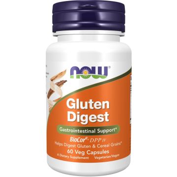 NOW Foods Gluten Digest 60 capsules