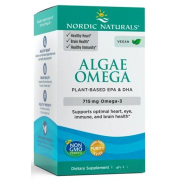 Nordic Naturals Algae Omega EPA & DHA 60 softgels