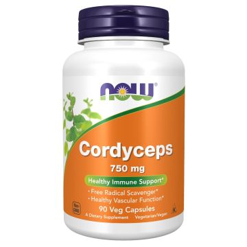 NOW Foods Cordyceps 750mg 90 capsules