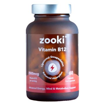 Zooki Vitamin B12 Liposomal Capsules
