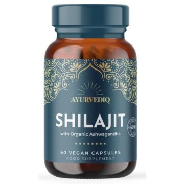 Ayurvediq Wellness Shilajit Extract & Ashwagandha 60 capsules