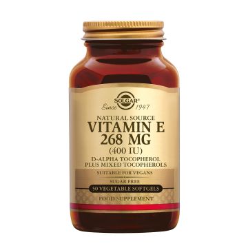 Solgar Vitamin E 268 mg/400 IU Vegan