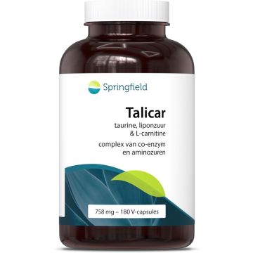 Springfield Talicar L-Carnitine 180 capsules