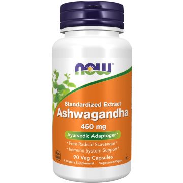 NOW Foods Ashwagandha Extract 450 mg 90 capsules