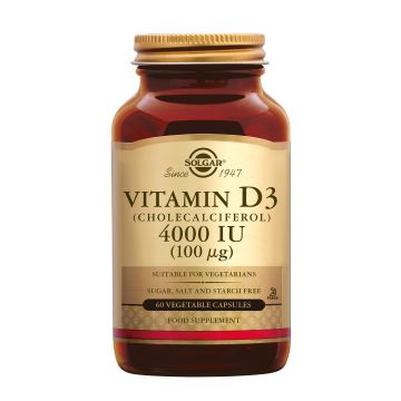 Solgar Vitamin D-3 4000 IU /100 mcg