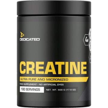 Dedicated Nutrition Premium Micronised Creatine 500 gram