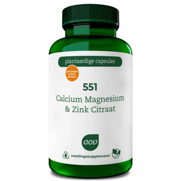 AOV 551 Calcium magnesium & zink citraat