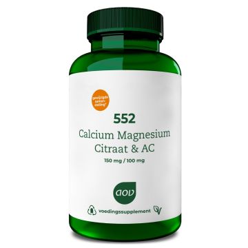 AOV 552 Calcium & magnesium citraat AC