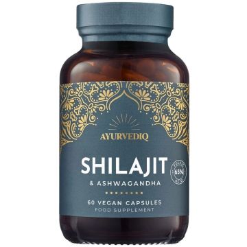 Ayurvediq Wellness Shilajit Extract & Ashwagandha 60 capsules