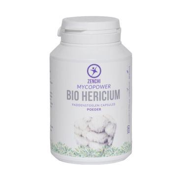 Mycopower Hericium Caps 100 capsules biologisch