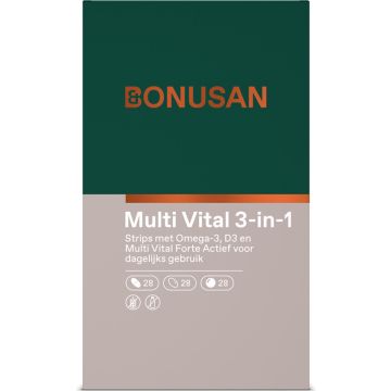Bonusan Multi Vital 3-in-1 84 stuks