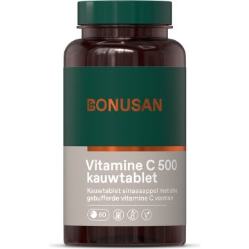 Bonusan Vitamine C 500 kauwtablet 60 kauwtabletten