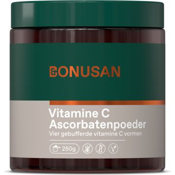 Bonusan Vitamine C Ascorbatenpoeder 250 gram