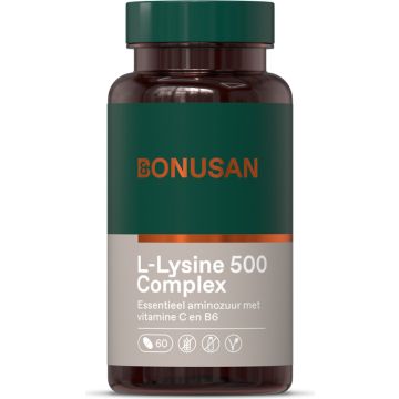 Bonusan L-Lysine 500 Complex 60 tabletten