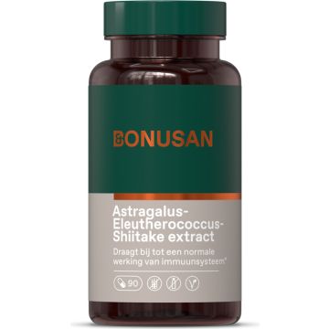Bonusan Astragalus-Eleutherococcus-Shiitake extract 90 capsules